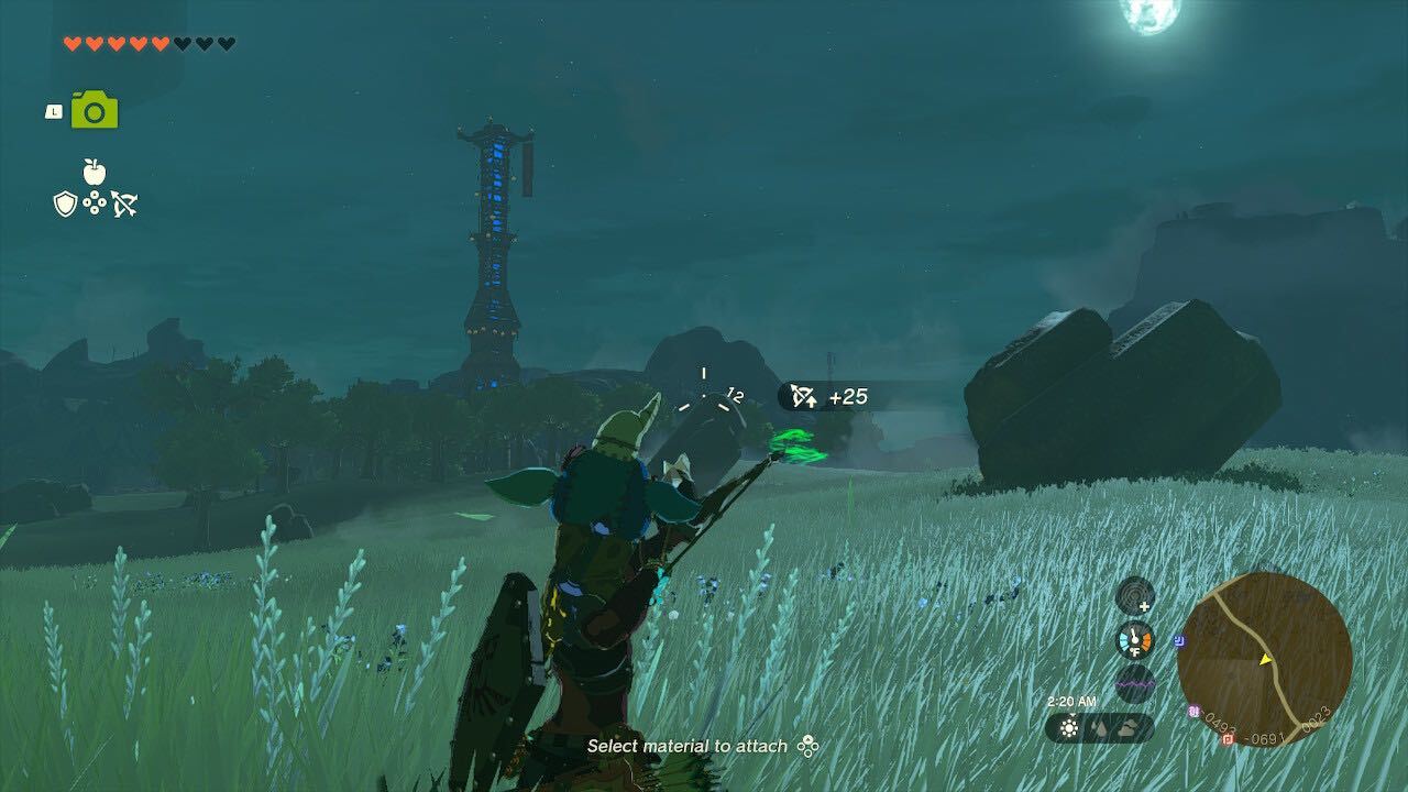 Zelda TOTK Diamond Bow