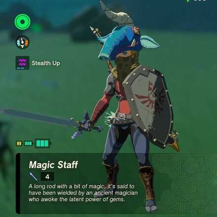 Zelda TOTK Magic Staff