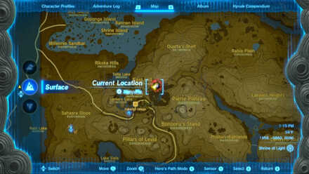 Zelda Tears of the Kingdom TOTK - Kakariko Village Chasm