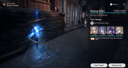 Honkai Star Rail - Healing and How to Recover HP - Anchor Energy