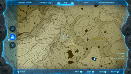 Pikida Stonegrove Northwest Cave Entrance Map Image