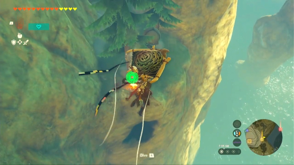 Zelda Tears of the Kingdom TOTK - Hebra Chasm entrance