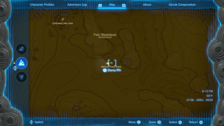 Ancient Prison Ruins Entrance Map Image