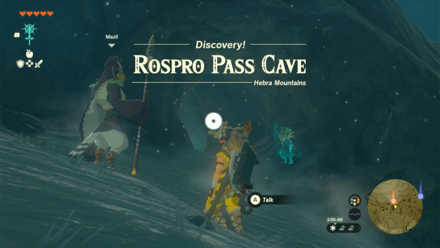 Rospro Pass Cave Entrance Overworld Image
