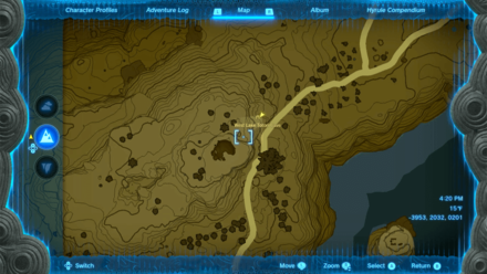 West Lake Totori Cave Entrance Map Image
