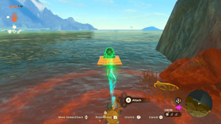 TotK Creating a Raft