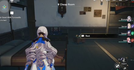 Honkai: Star Rail - Not Good With Farewells - Bed Interaction