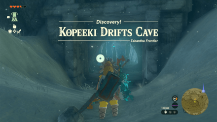 Tears of the Kingdom TOTK - Kopeeki Drifts Cave
