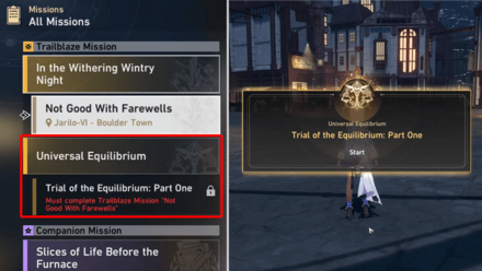 Honkai Star Rail - Trial of the Equilibrium Start