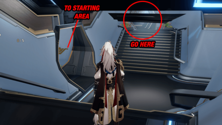 Honkai Star Rail - Signs of the Fragmentum Difficulty 2 Go to the Next Room