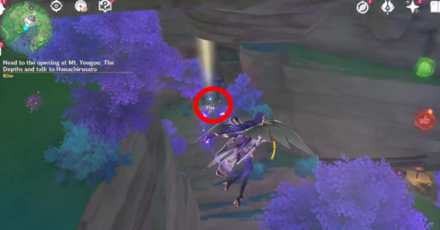 Genshin - Yougou Cleansing Quest - Meat Hanachirusato at Mt. Yougou