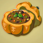 Legend of Zelda TOTK Meat-Stuffed Pumpkin