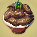 Legend of Zelda TOTK Gourmet Meat and Rice Bowl