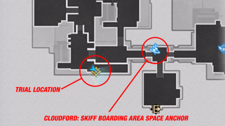 Honkai Star Rail - Trial Part Four Map Location