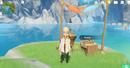 Genshin - A Tour of Wonders - Collect the Stamp