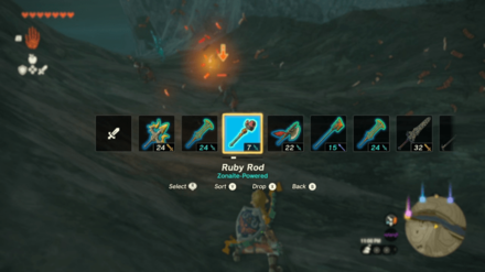 Zelda Tears of the Kingdom TOTK - Princess Zelda Kidnapped Ranged Weapons