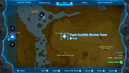 Tears of the Kingdom - Popla Foothills Skyview Tower