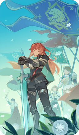 Genshin - The Legend of Vennessa Card