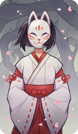 Genshin - Hanachirusato Card