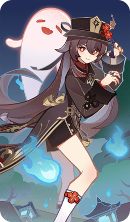 Genshin - Hu Tao Card