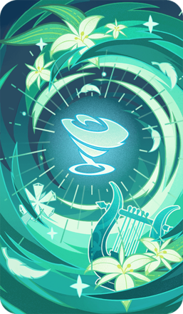 Genshin - Embrace of Winds Card