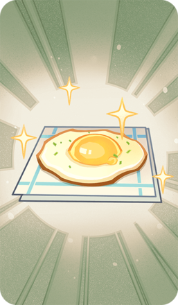Genshin - Teyvat Fried Egg Card
