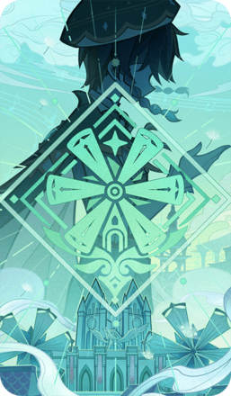 Genshin - Wind and Freedom Card