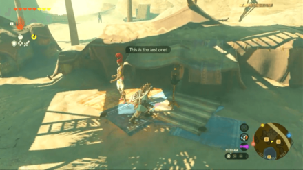 Tears of the Kingdom - Desert Voe Headband Location