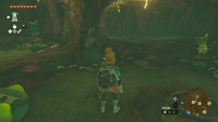 Tears of the Kingdom - Korok Forest Goddess Statue