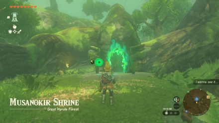 Tears of the Kingdom - Musanokir Shrine Overworld