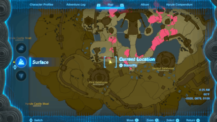 Zelda TotK - Access Royal Hidden Passage Step 1