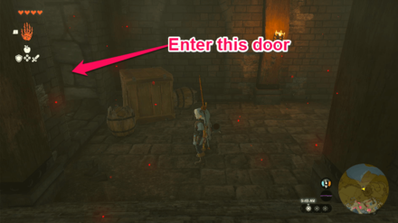 Zelda TotK - Access Royal Hidden Passage Step 4