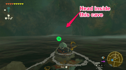 Zelda TotK - Access Royal Hidden Passage Step 10