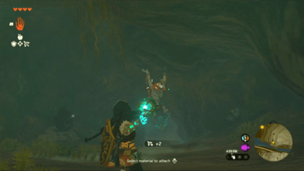 TotK Defeating the Enemies in the North Cave