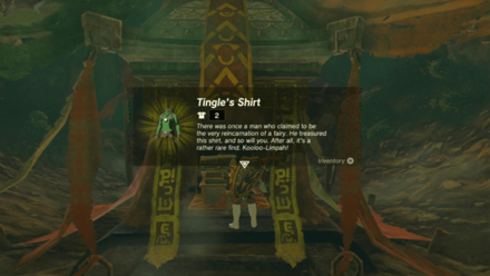 TotK Getting the Tingle