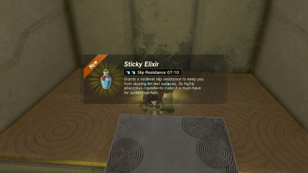 Zelda TotK Jiukoum Shrine Sticky Elixir