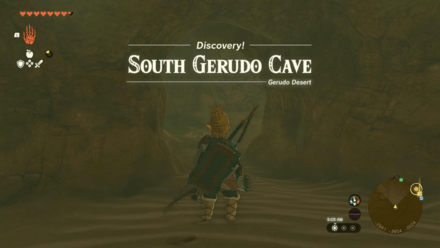 South Gerudo Cave Entrance Overworld Image