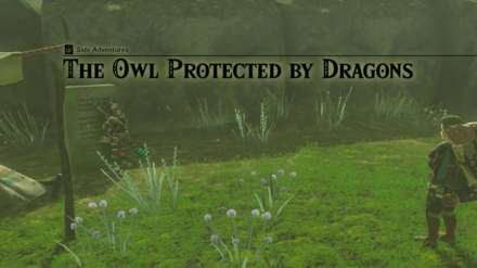 Tears of the Kingdom TOTK The Owl Protected by Dragons How to Unlock
