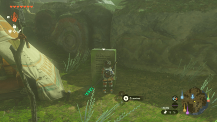 Zelda Tears of the Kingdom TOTK - Investigate Thyphlo Ruins Monoliths