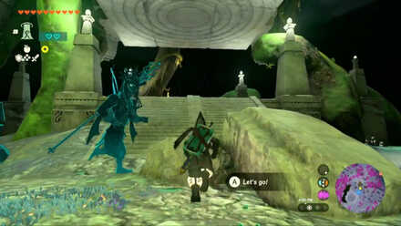 Zelda Tears of the Kingdom TotK - path to the Korok Forest