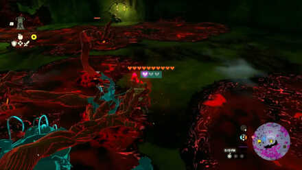 Zelda Tears of the Kingdom TotK - Gloom Hands fight