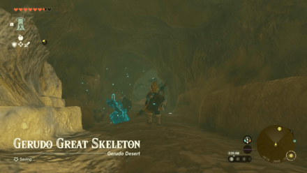 Gerudo Great Skeleton Entrance Overworld Image