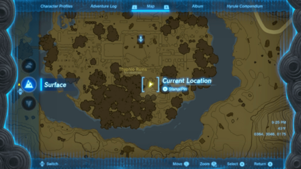 TOTK - Owl Protected By Dragons Statue