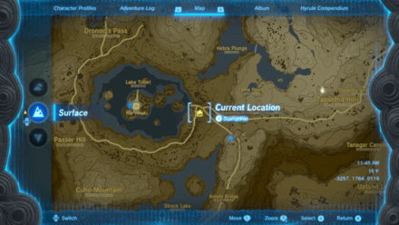 TOTK - Froggy Leggings Location