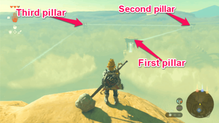 Zelda TOTK - All Pillar Locations Overworld