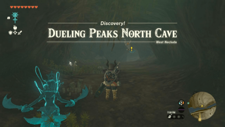 Tears of the Kingdom TOTK - Dueling Peaks North Cave