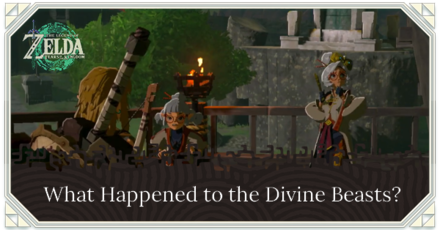 Zelda TotK - What Happened to the Divine Beasts