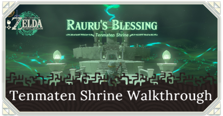 Zelda TotK Tenmaten Shrine Puzzle Solution