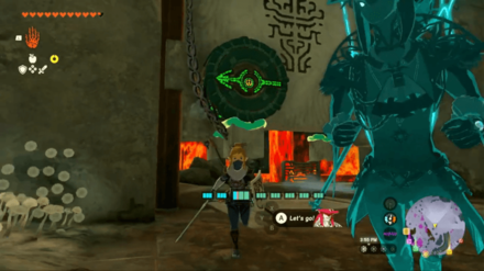 TOTK - Open the Door and Grab the Box