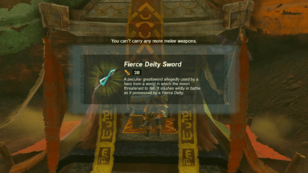 TotK Getting the Fierce Deity Sword